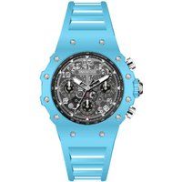 Racing-Chronograph mit skelettiertem Zifferblatt