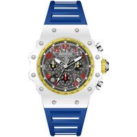 Vom Rennsport inspirierter Skelett-Chronograph