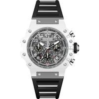 Industrieller Racing-Chronograph mit Skelett-Zifferblatt