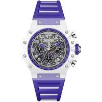 Sportlicher Racing-Skelett-Chronograph