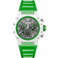 Racing-Chronograph mit Acrylgehäuse