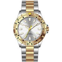 Specialty Bi-Color Metall Armbanduhr