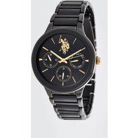 Multifunktionale Armbanduhr mit Harzakzenten