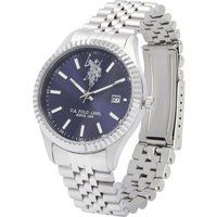 Elegante Armbanduhr mit geriffelter Lünette