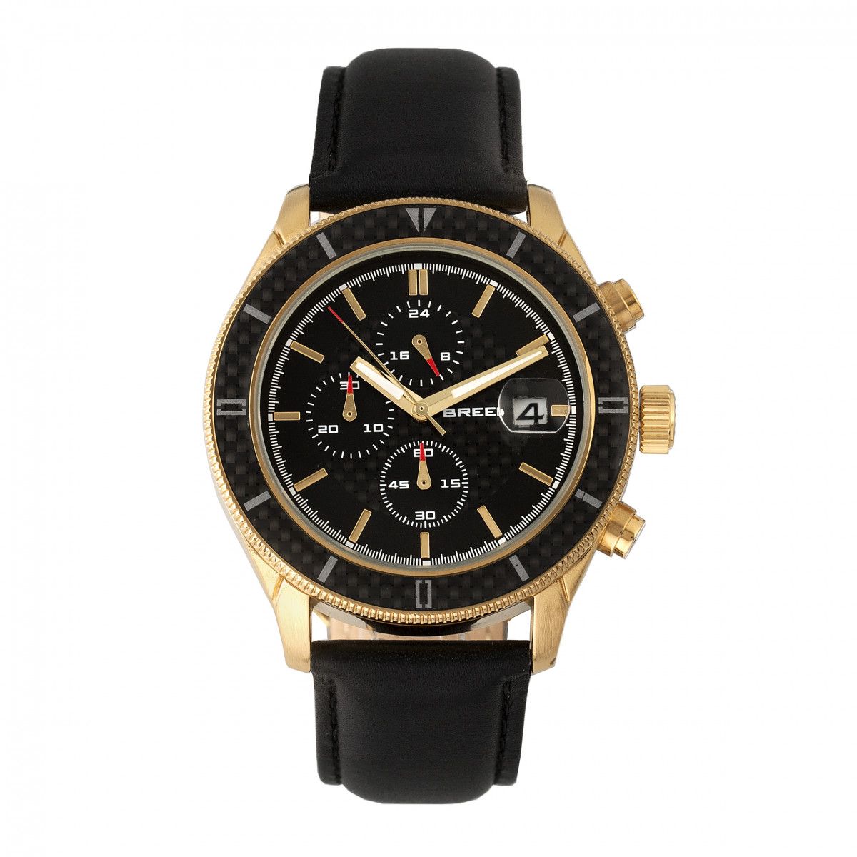 Maverick Chronograph Lederarmbanduhr