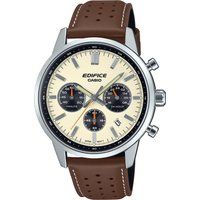 Klassischer Chronograph mit perforiertem Armband