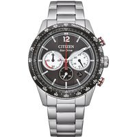 Eco-Drive Chronograph aus Edelstahl