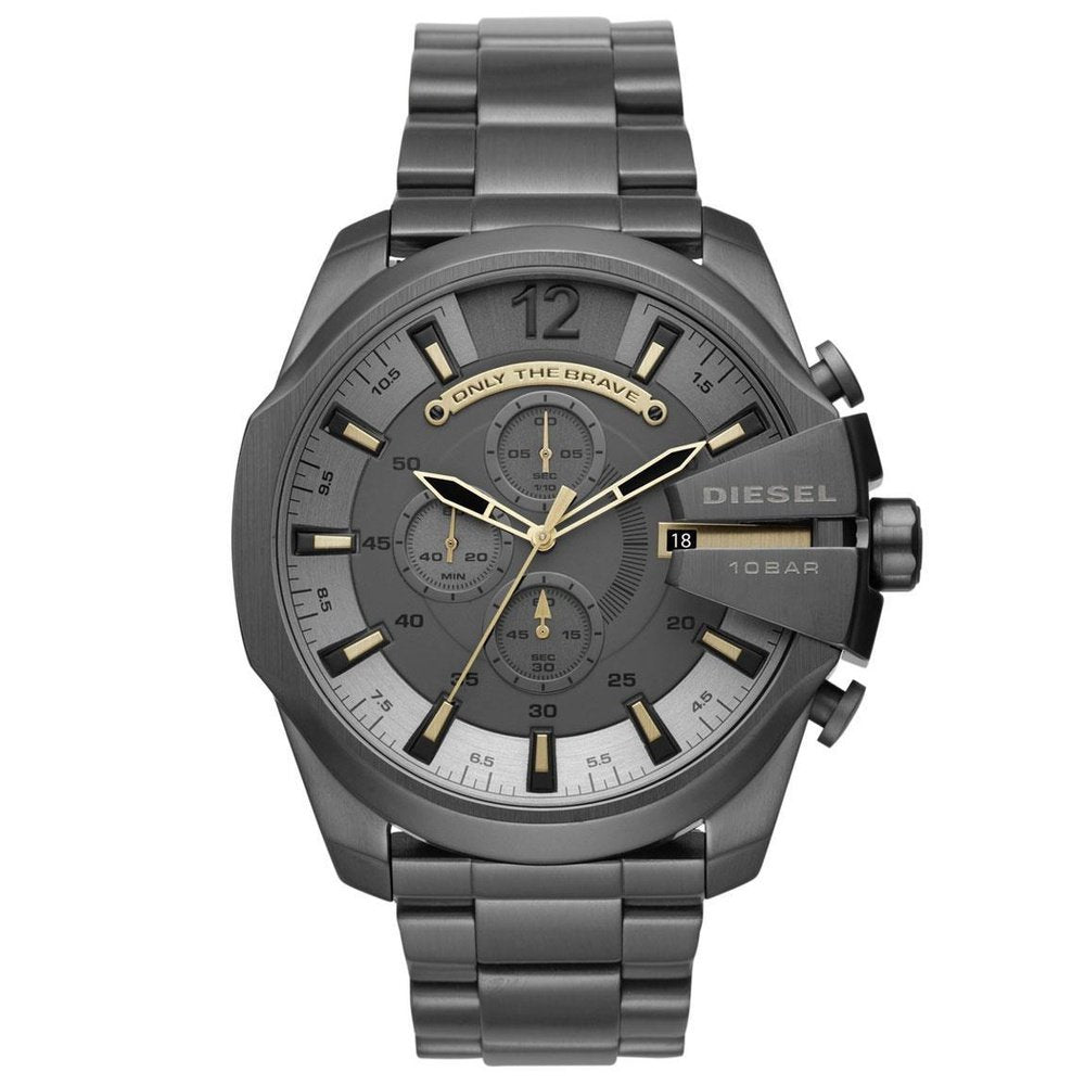 Übergroßer Chronograph im Industrial-Stil