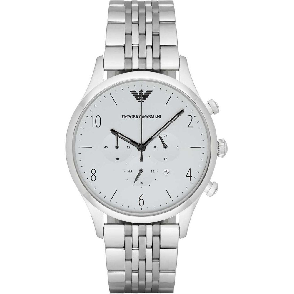 Klassischer Chronograph mit Gliederarmband