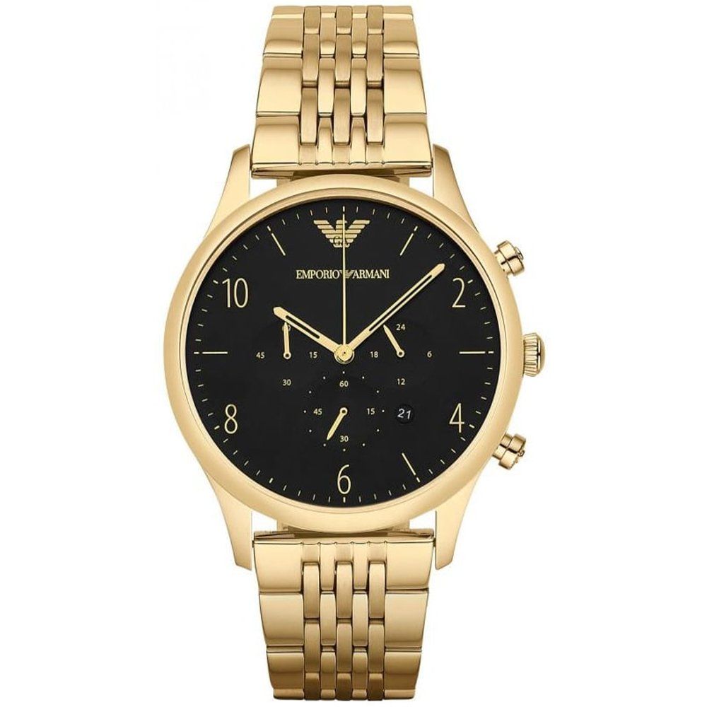 Eleganter Chronograph mit Gliederarmband