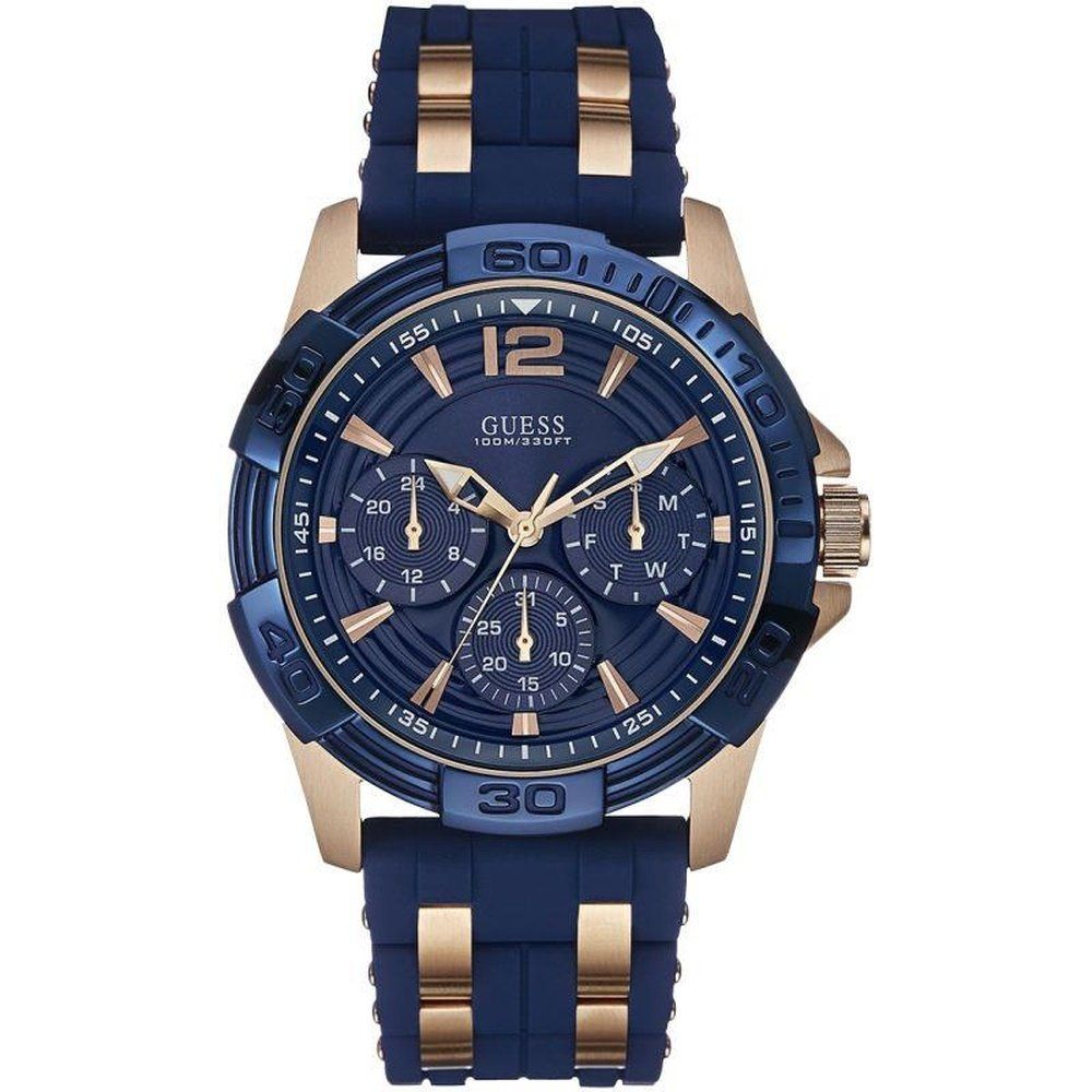 Moderner Chronograph mit Metallelementen