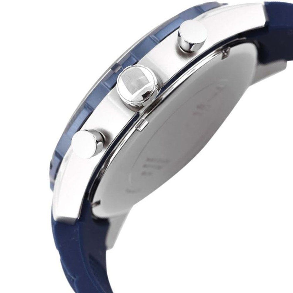 Sportlicher Chronograph mit Silikonarmband