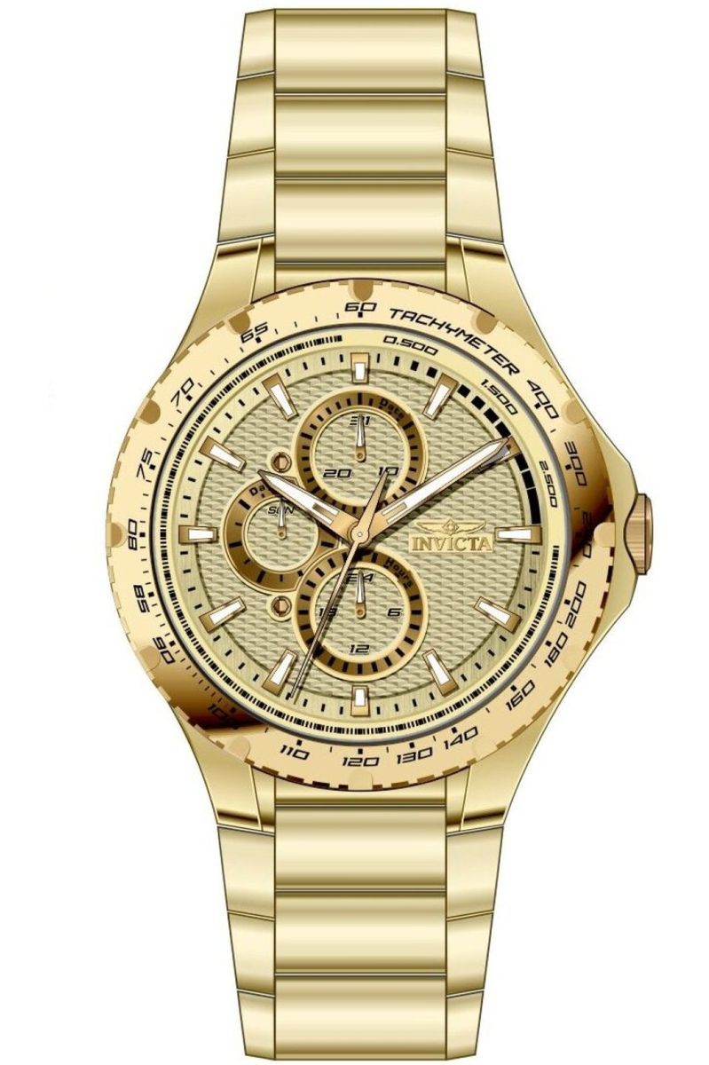 Chronographen-Armbanduhr im Aviator Stil