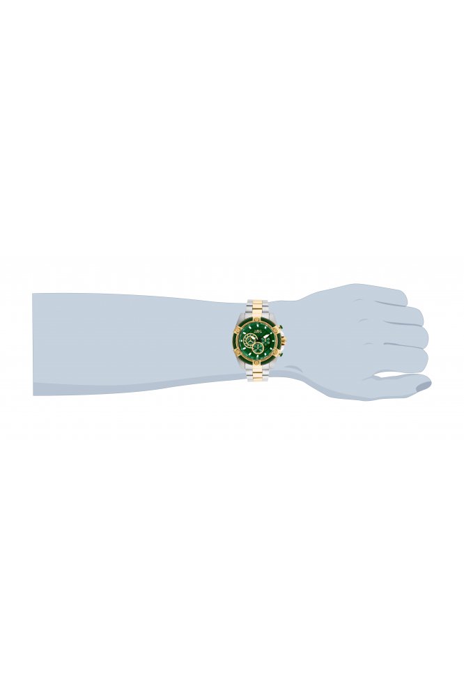 Massiver Bolt Chronograph mit Metalldraht