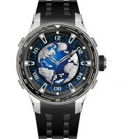Mechanische Celestial Uhr mit Erdkugel