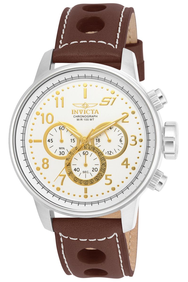 Sportlicher Chronograph mit Rennarmband