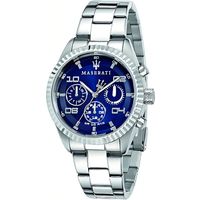 Eleganter Chronograph mit blauem Zifferblatt