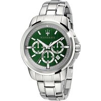 Successo Chronograph mit grünem Zifferblatt
