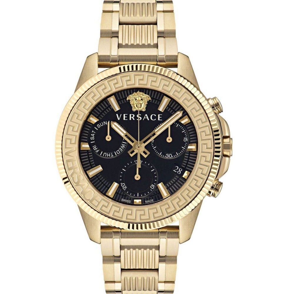 Greca Chronograph mit Metallarmband