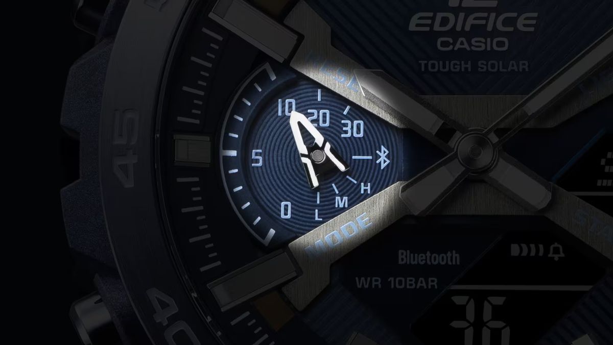 Sospensione Rennsport-Inspirierter Analog-Digital Chronograph