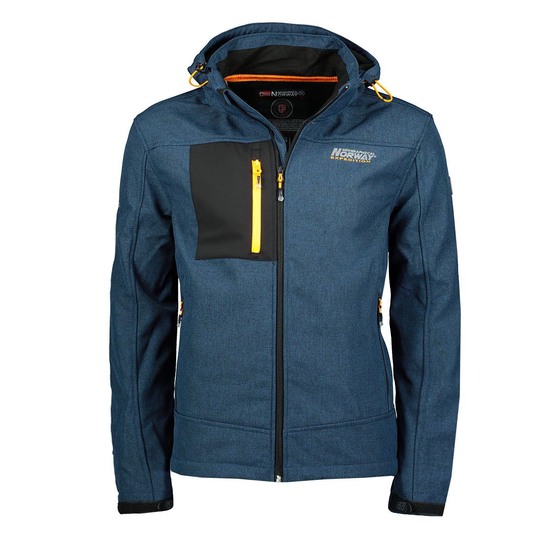 Softshell-Performancejacke mit Kapuze