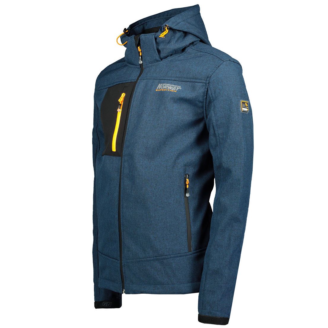 Softshell-Performancejacke mit Kapuze