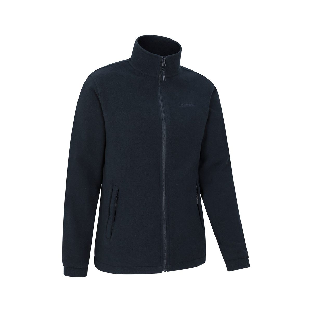Winddichte Microfleece-Jacke mit Reißverschluss