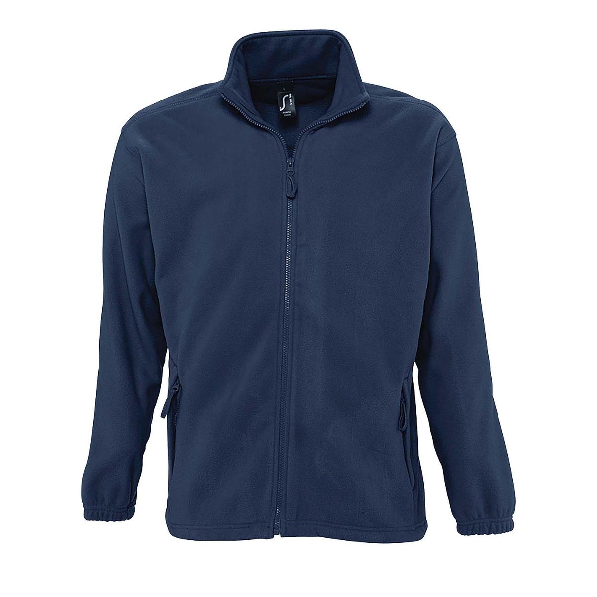 Klassische Outdoor Fleecejacke mit Reißverschluss