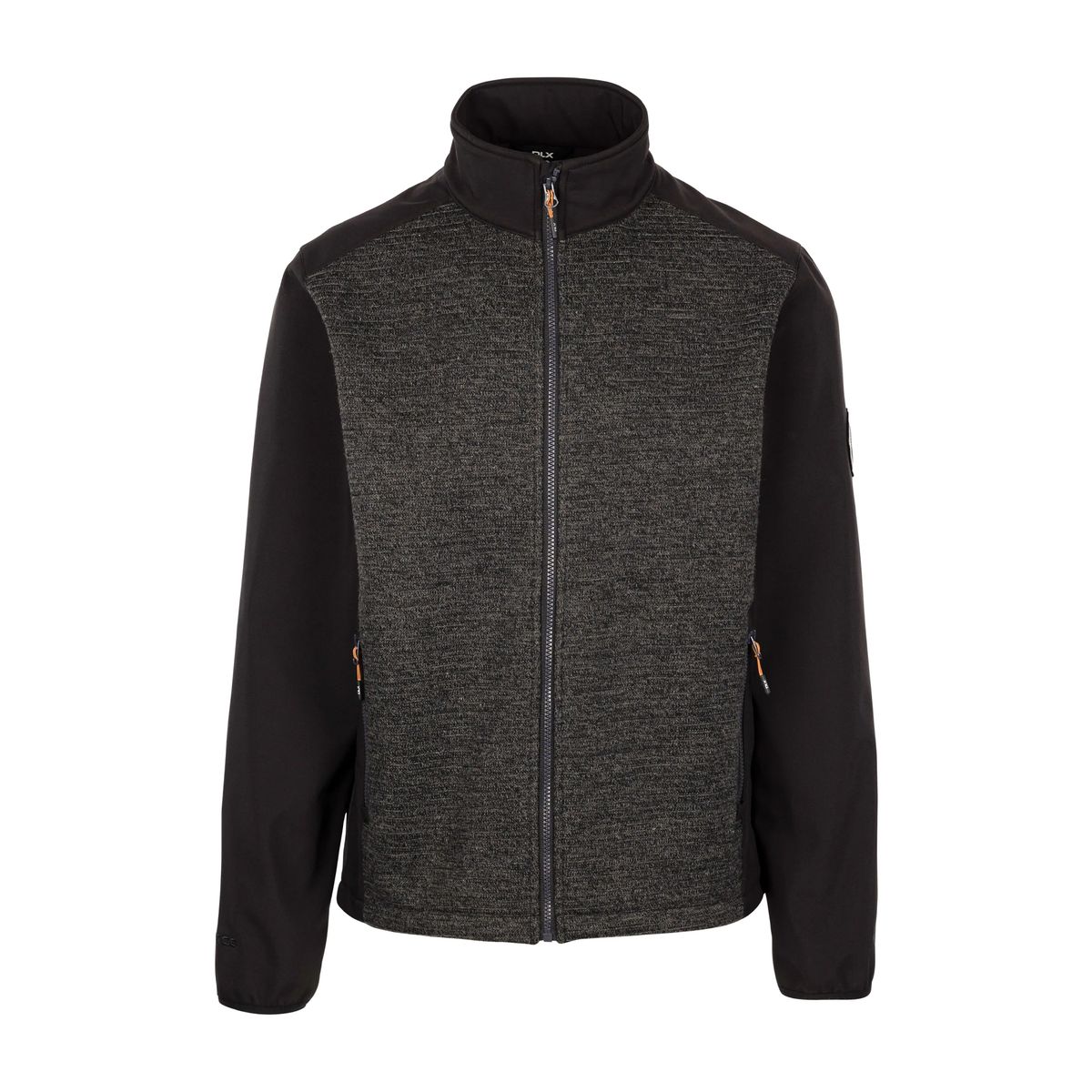 Strukturierte Hybrid-Softshelljacke