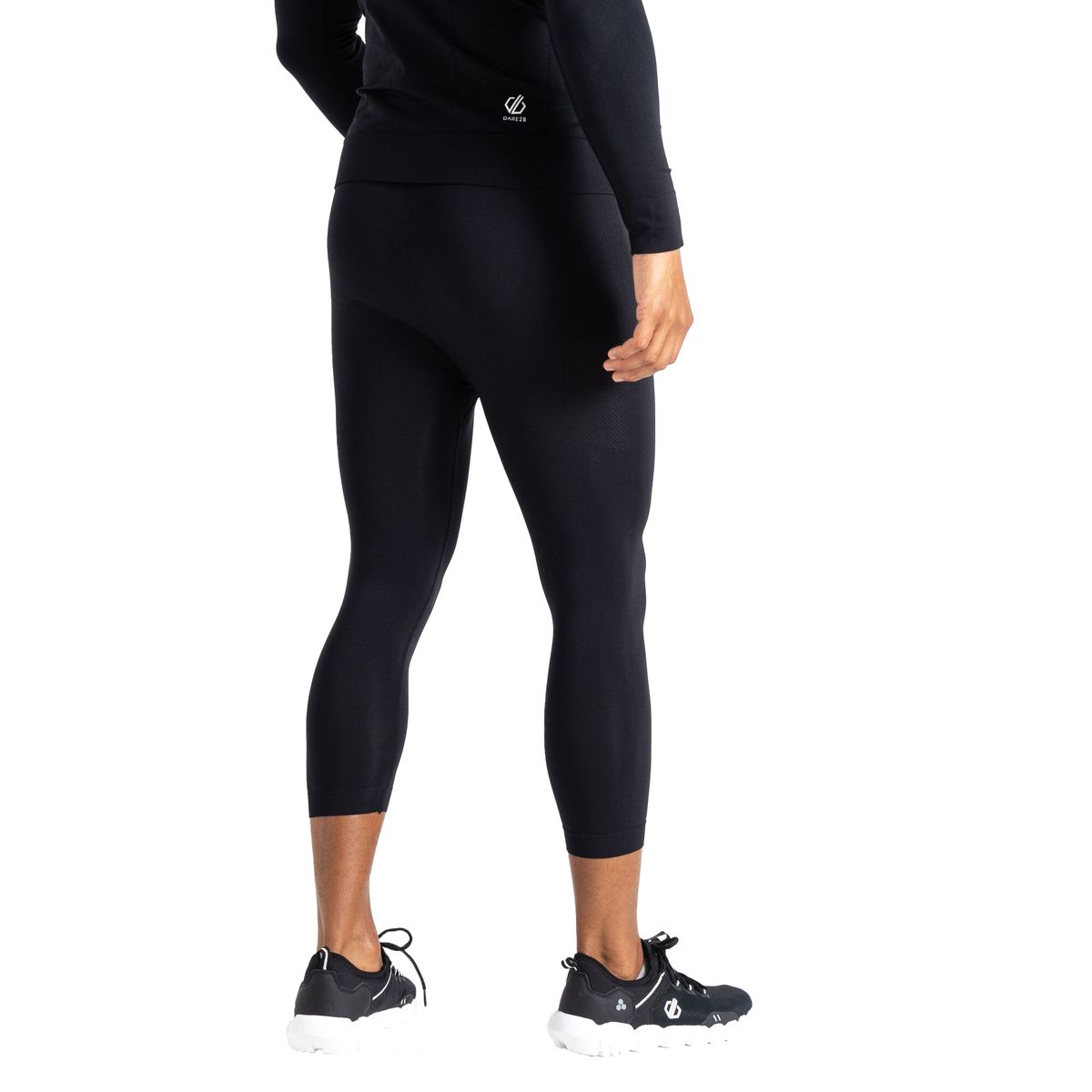 Nahtlose Thermische Performance Capri-Leggings