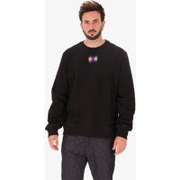Crewneck-Pullover mit Grafik-Patch