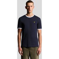 Klassisches Ringer-T-Shirt aus Baumwolle