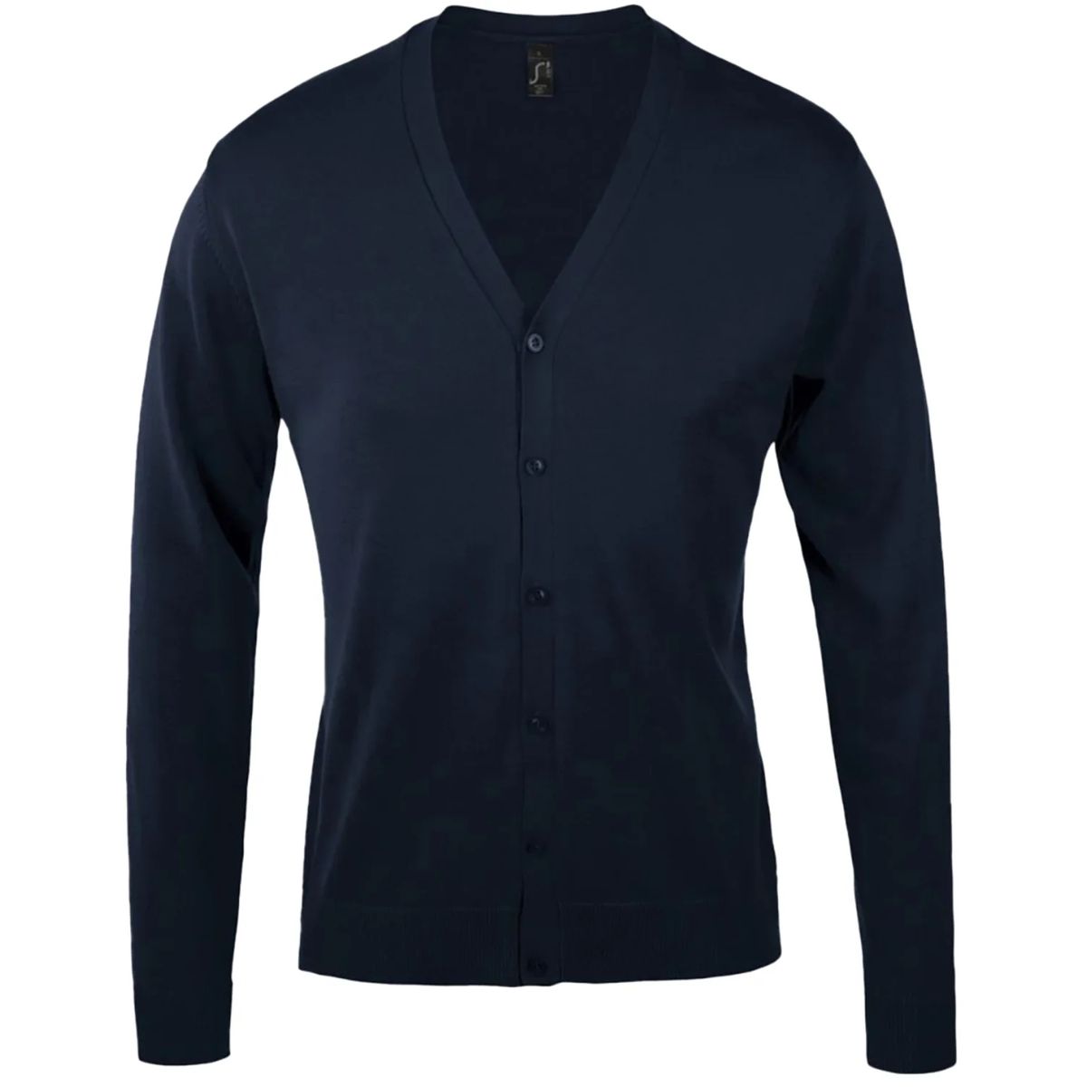 Elegante Slim-Fit Strickjacke mit V-Ausschnitt
