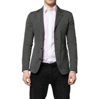 Klassisch geschnittener Blazer mit Mikromuster