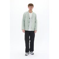Baumwoll-Leinen-Blazer mit gerader Passform