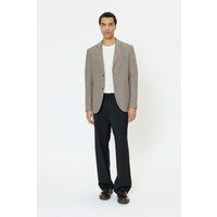 Strukturierter Einreiher-Blazer im Tailored-Schnitt