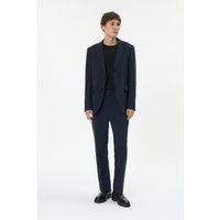 Blazer mit markanten Schultern