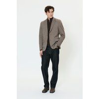 Strukturierter Blazer in gerader Passform