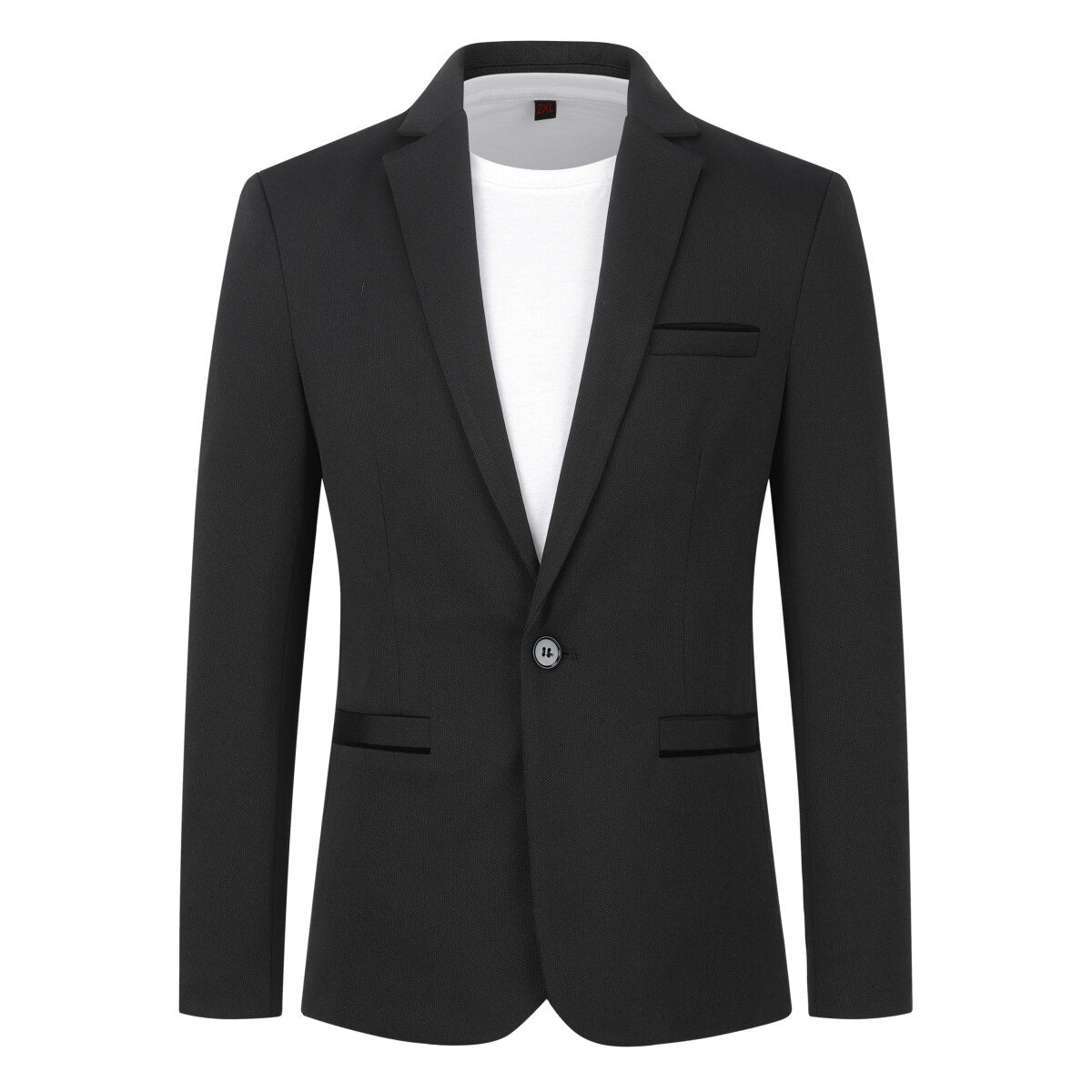 Schmal geschnittener Ein-Knopf-Blazer