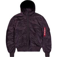 Bomberjacke aus Flight-Nylon mit Kapuze
