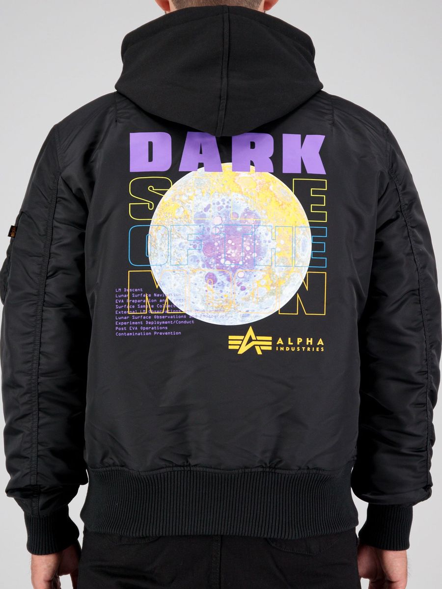 NASA Mission Bomberjacke mit Kapuze