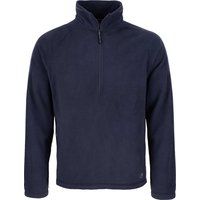 Leichter Fleece-Pullover mit Halbreißverschluss