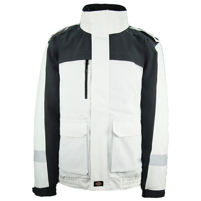 Wasserdichter Parka im Color-Blocking-Stil