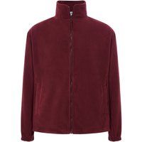 Klassische Micro-Fleecejacke mit Reißverschluss