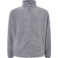 Fleecejacke mit durchgehendem Reißverschluss