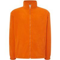 Durchgehender Microfleece mit Stehkragen