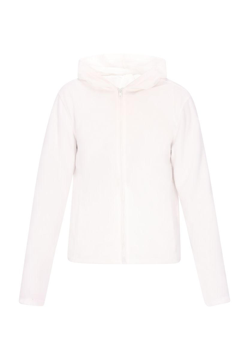 Minimalistische Fleecejacke mit Reißverschluss