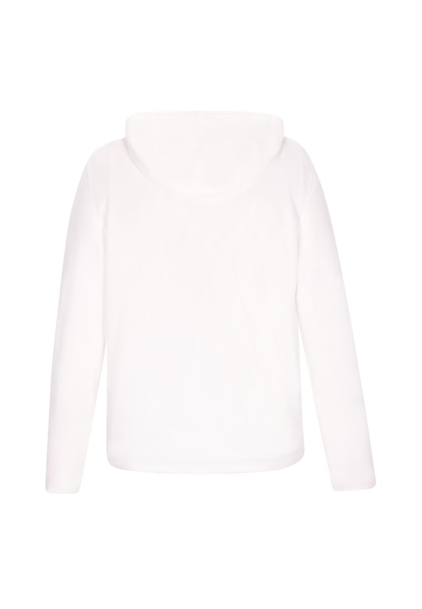 Minimalistische Fleecejacke mit Reißverschluss