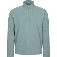 Klassischer Fleece-Pullover mit Halb-Reißverschluss