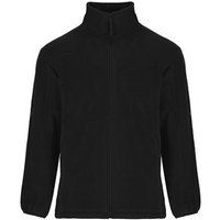 Hochgeschlossene Fleecejacke mit Reißverschluss